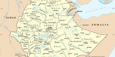 Карту в Эфиопии