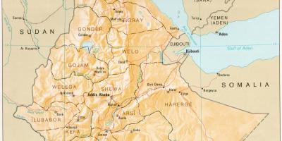 Старый Эфиоп карте